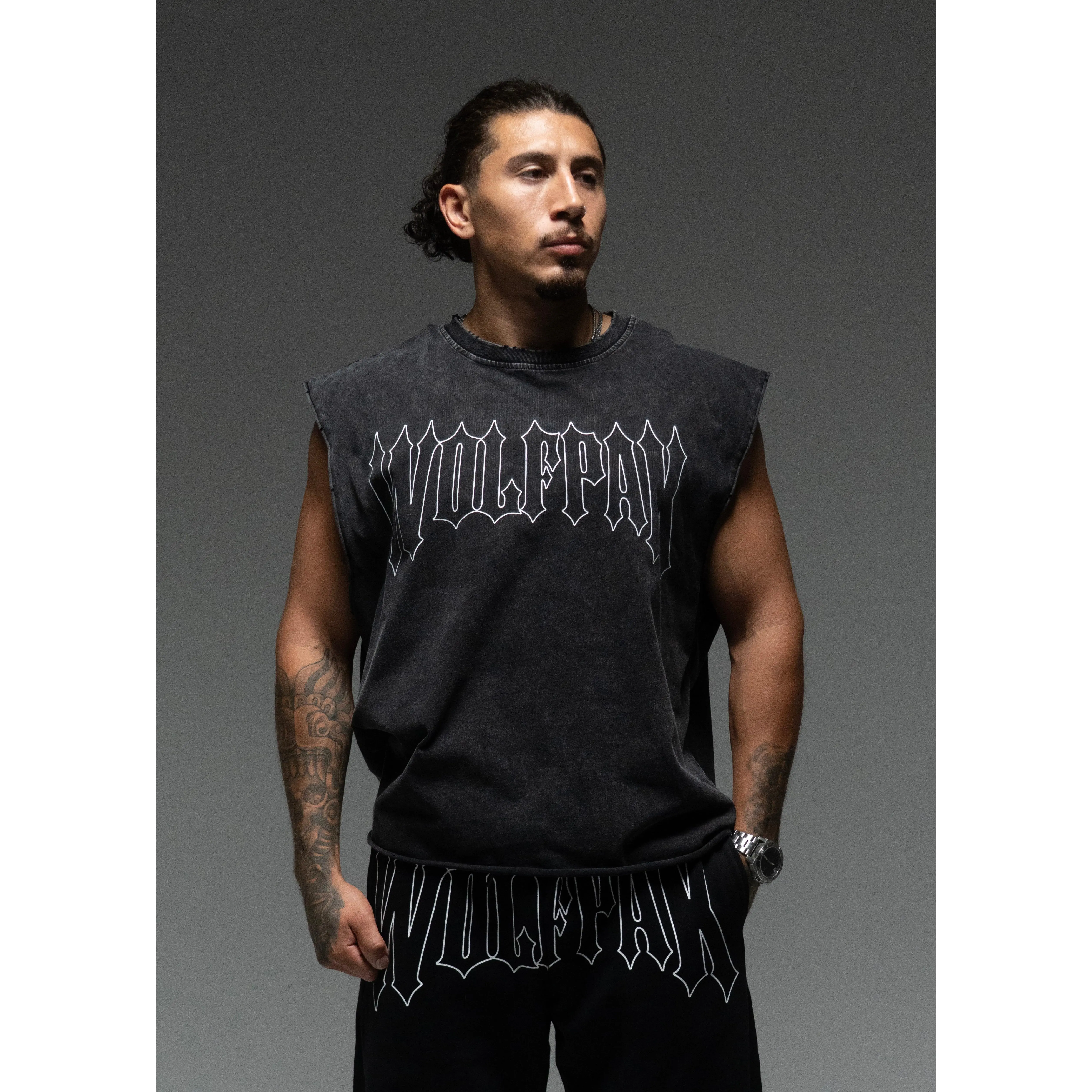 Ironwood Outline Muscle Tank