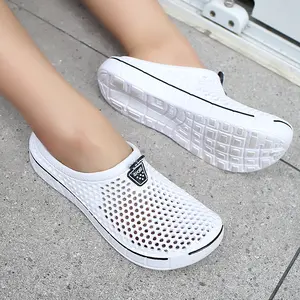 No More Scrubbing Muddy Soles! Washable, Stain-Resistant & Quick-Dry Women's Hole Shoes – Comes in 5 Cute Colors (Black, Navy, Grey, White, Purple) – Perfect for Rainy Days, Gardening & Poolside