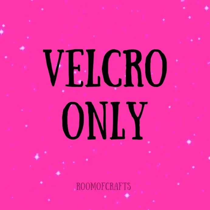 Velcro backing only