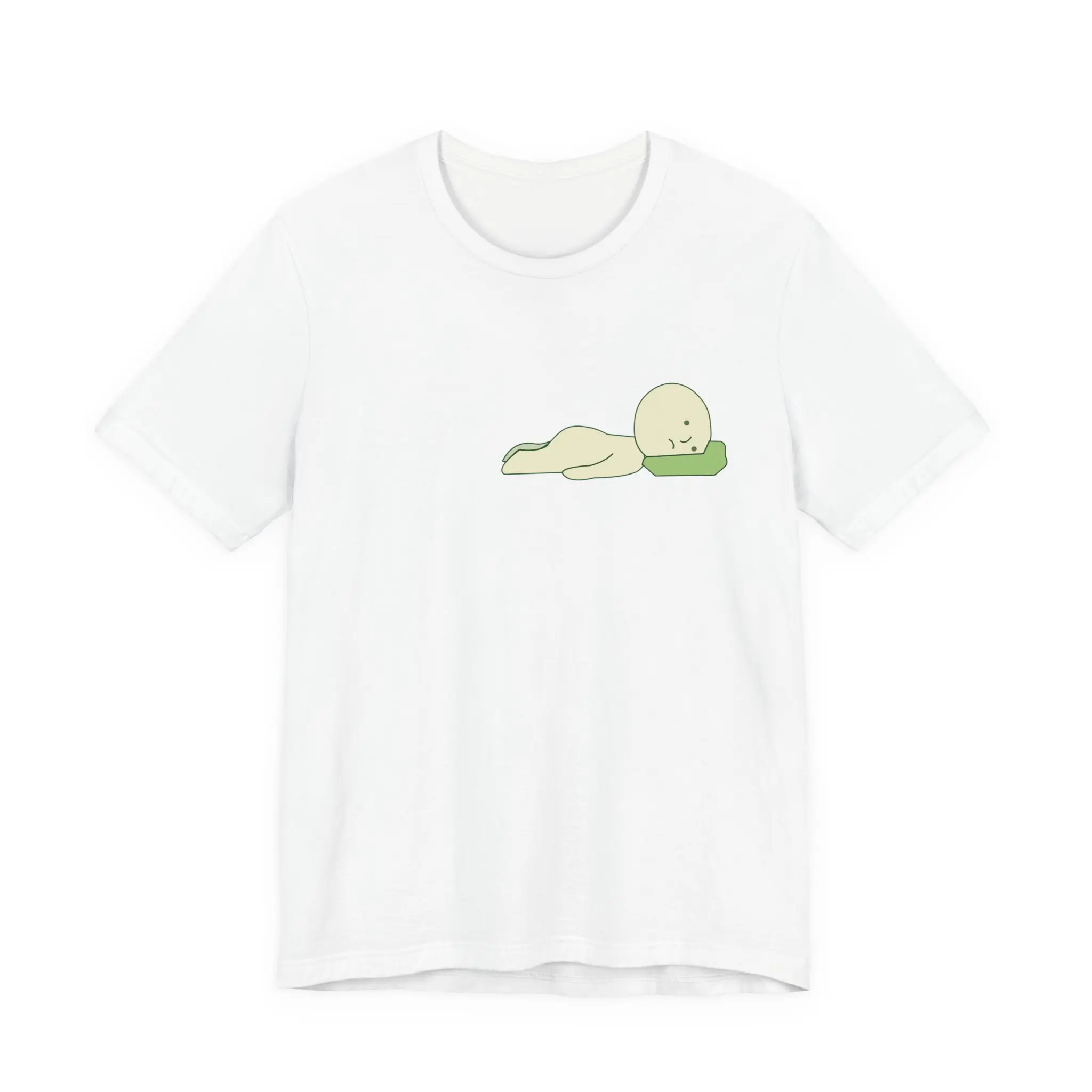 Cute smiski Unisex Jersey Short Sleeve Tee, Kawaii Japanese Creature Shirt, Fun Cartoon Character Top, Unique Gift Idea, Cool Graphic Tee,