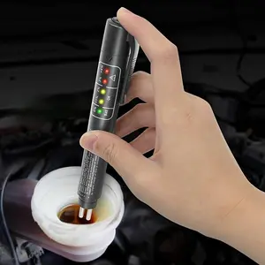 Car Brake Fluid Tester, Handheld Brake Fluid Test Pen, Professional Car Inspection Tool for DOT3/ DOT4, Automotive