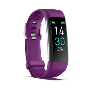 S5 Fitness Tracker, Body Temperature & Blood Pressure Monitor, Heart Rate & Step Counter, Sports Smart Wristband type-c fast-charging cable mode activity tracker