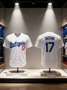 Embroidered Name and Number #17, Available in Multiple Colors, Baseball Jersey, Throwback Jersey, Vintage Baseball Jersey, Open Front, Breathable, Sweat-absorbing, Men's US Sizes S-3XL, Suitable for Matches, Training, Casual Sports