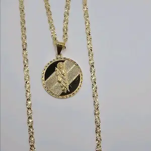 SAINT JUDE beautiful  style necklace gold-plated regular 18"inches 24"inches available