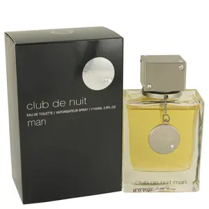 Armaf Club De Nuit Natural Fragrance Spicy Fresh Men's Eau De Toilette Spray, 3.6 fl oz, Warm Spices