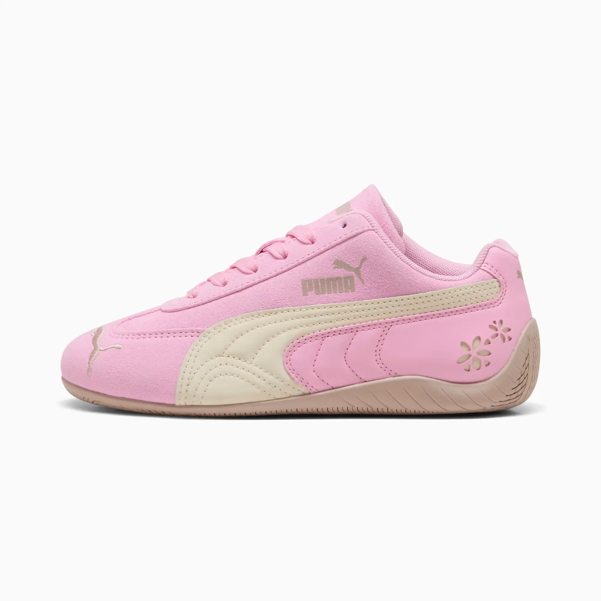 Puma Women's Speedcat 'Eternal Bloom' Floral Low Top Sneakers, Casual Fashion Athletic Shoes for Everyday Wear, Trendy Sneakers, Casual Athletic Sneaker