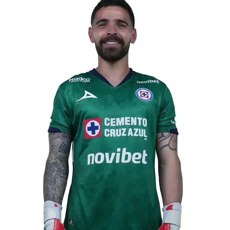 Performance Goalkeeper Soccer Jersey for Men – Long Sleeve LIGA MX Inspired Sports Shirt, Moisture-Wicking Athletic Jersey for Game Day