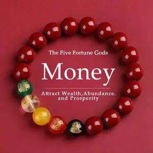 2026 Year of the Horse Wealth God Bracelet Sand Menand Women money jewelry bracelet for men for women