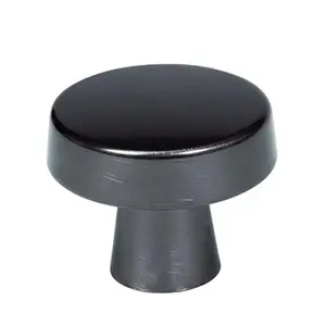 Knob Gunmetal - 1.38 in.