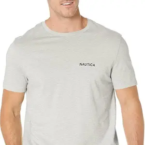 Nautica Short Sleeve Solid Crew Neck T-shirt Shirt
