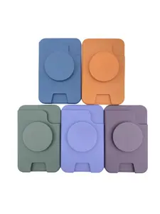 Strong Magnetic Wallet Card Holder Case For Magsafe iPhone 16 17 15 ProMax Samsung S25 S26 Ultra Macsafe Card Slots With Griptok