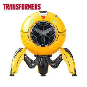 【Authentic Brands】TransformersBluetooth Speaker-Bumblebee Aesthetic Durable RGB Light, 10W Bass Subwoofer, Wireless BT 5.4, Karaoke Mode, TWS Stereo Pairing, Gaming Desk Smart , PC, iPhone & Android Compatible,TF-Y17Pro Model Audio,Streaming Charging fath
