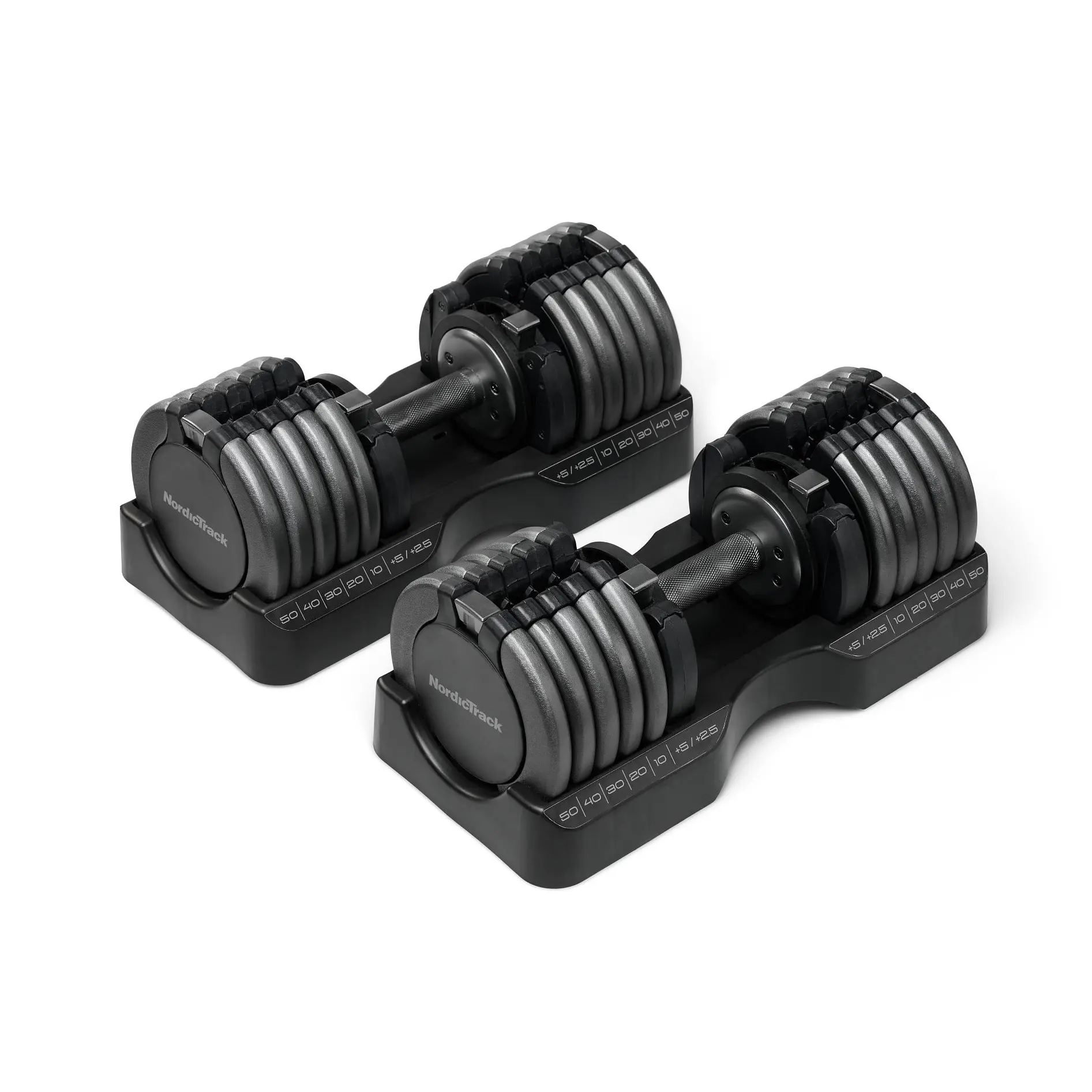 55 lb Select-a-Weight Dumbbell Set