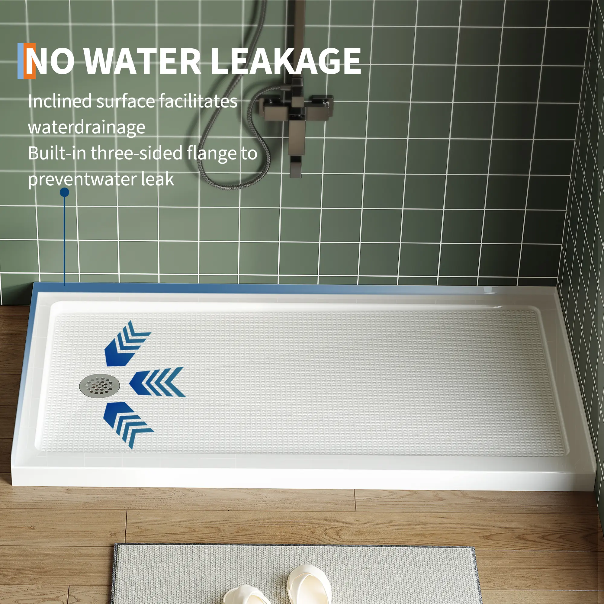 60*32 inch stainless steel round lid, left side