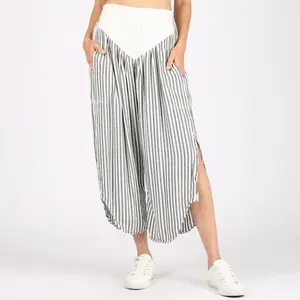 Classic Capri - Flowing Pants, Essential Design for Casual Wear