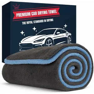 Drying Towel | Extra-Large, Ultra Soft & Super Absorbent Double Sided Towel for Drying ,  & SUVs - 35" x 24", 1300 GSM | Won't Leave Streaks, Spots or