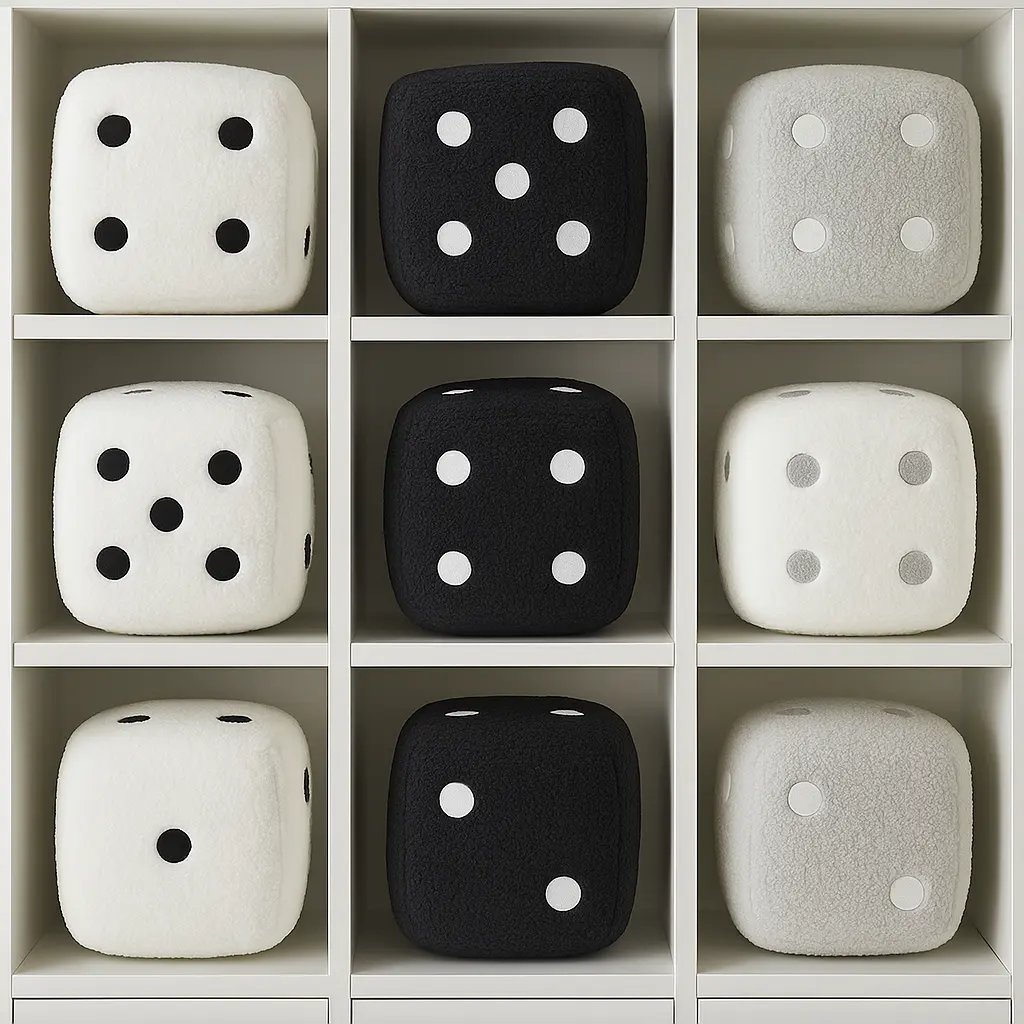 LuckyCube™ Plush Dice Pillow
