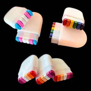 6-Color Face Paint Sticks, Football Theme, Long-Lasting, Non-Toxic, Adjustable Sports Eye Makeup, Perfect for Athletes and Fans