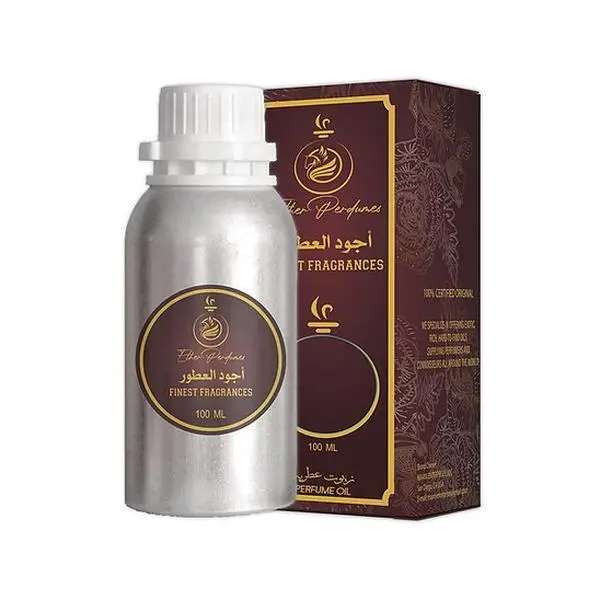 Ether Perfumes WHITE AMBER Concentrated Perfume Oil 100ml | Premium Grade Fragrance Extract I Perfume Making I Body Oil I Aromatherapy