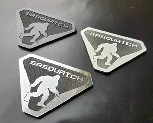 Custom Sasquatch Fender Emblem Badge Logo for Ford Bronco Offroad SUV 4x4