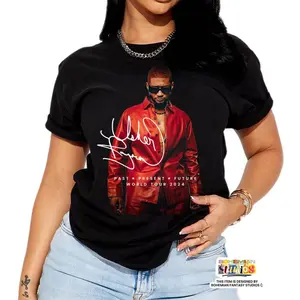 Usher, Usher Shirt, Usher Concert Shirt, Past Present Future Tour Shirt, Usher Concert Graphic Tshirt, Vintage Usher Tshirt, Usher Fans Club