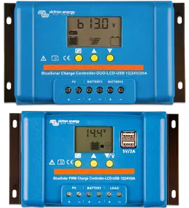 Victron Energy BlueSolar PWM-LCD&USB 12/24V-20A