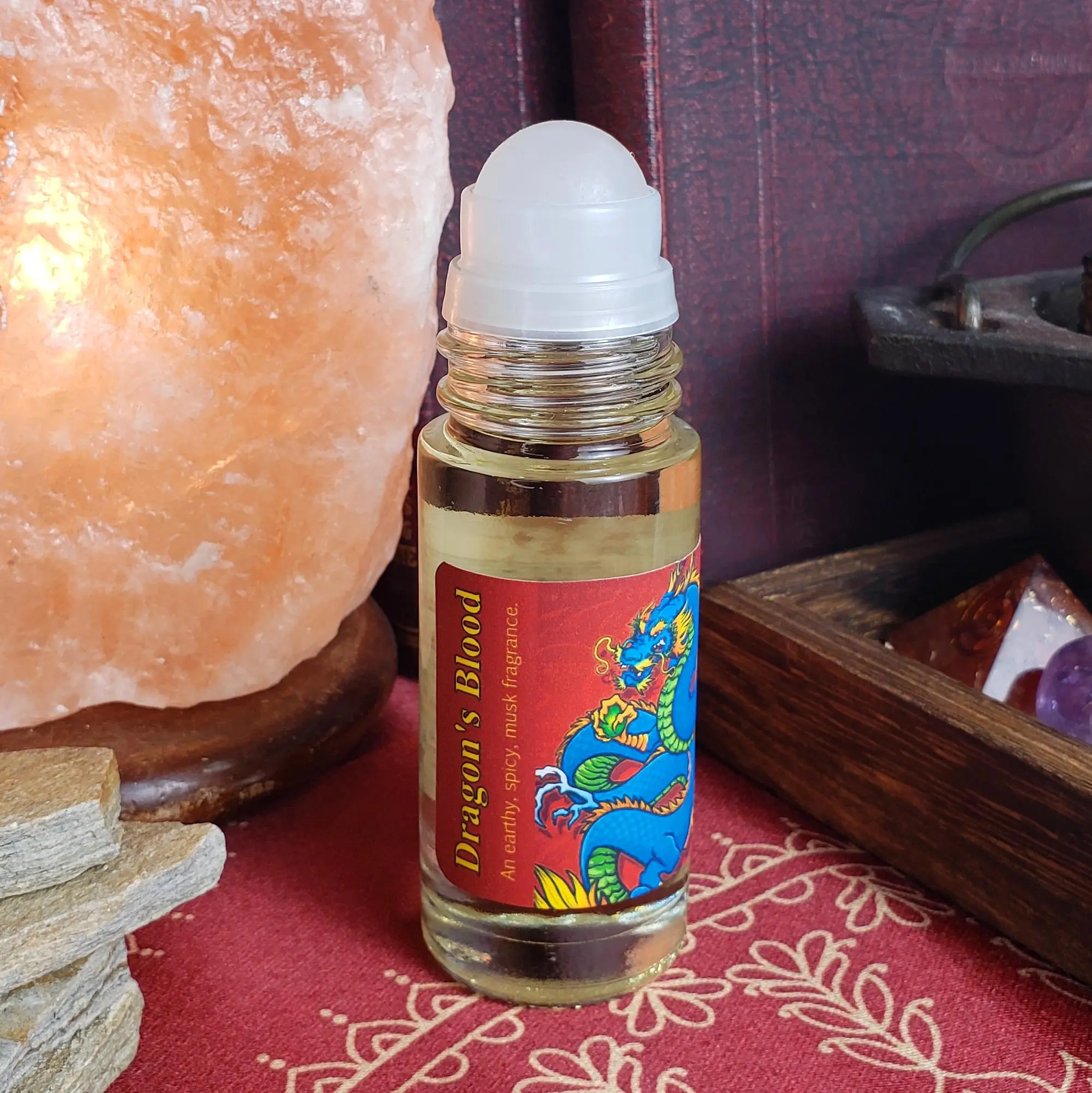 Dragon's Blood Perfume Oil - Mystical & Earthy Scent - Larger 1 Ounce Bottle