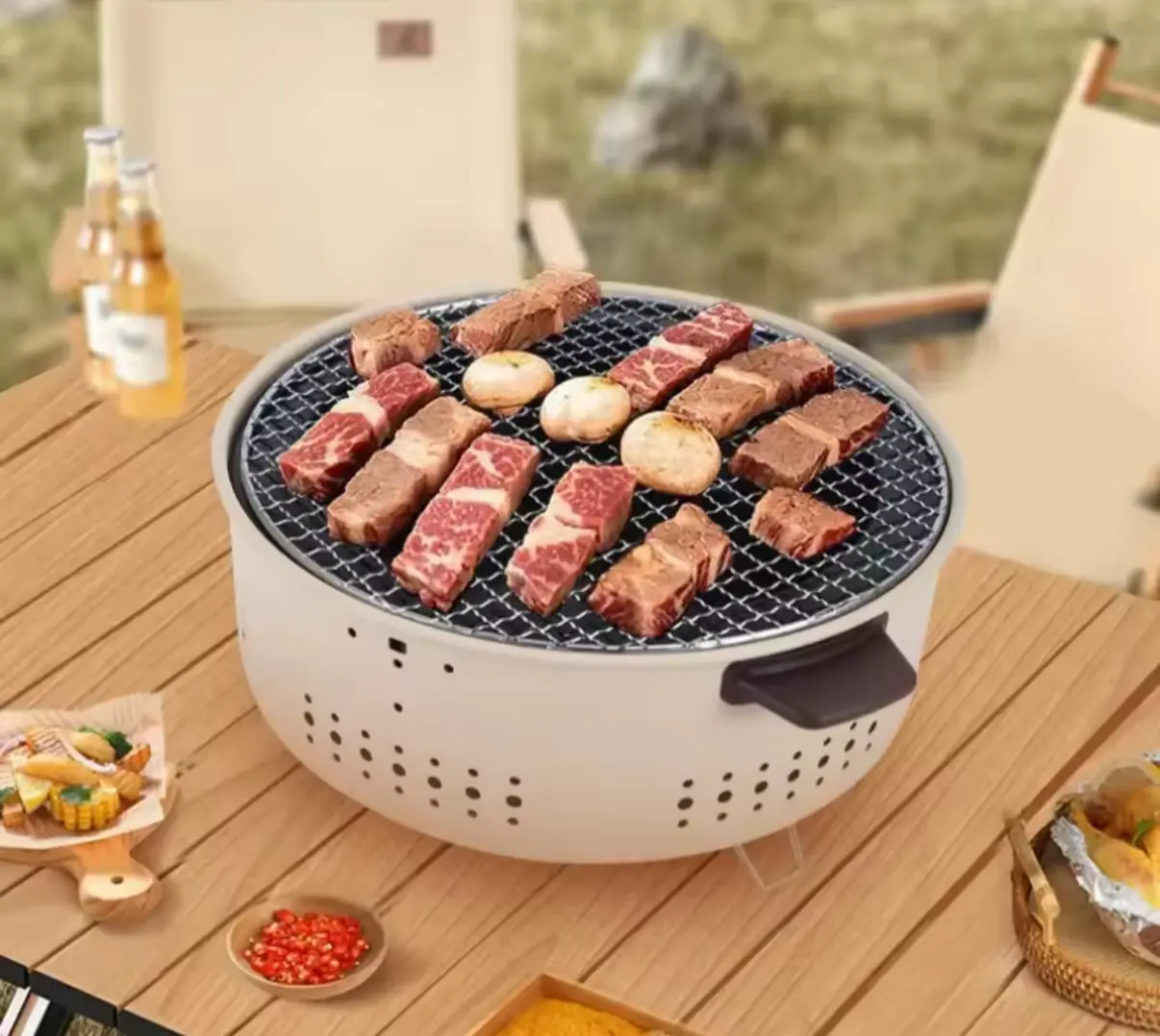 PORTABLE  HOT INSIDE GRILL IN-HOME USE