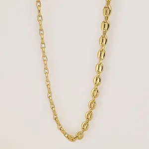 FWJ - STAINLESS STEEL JEWELRY-9MM HOLLOW PUFF CHAIN