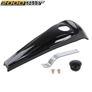 Dash Fuel Console + Gas Tank Cap Cover Fit For Harley Electra Road Glide Touring 08+