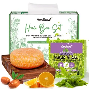 Herbal Blocker Shampoo Bar – Strengthens Roots Reduces Hair Thinning Nourishes Scalp Natural Anti Hair Loss Soap Sulfate-Free 1 Castor Oil Shampoo Soap Cleansing Conditioner Herb Infuse Growth Haircare,Deep Cleansing Scalp Anti-Hair Loss Soap