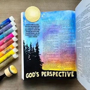 God's Perspective Old Testament Bible Journaling Page Kit