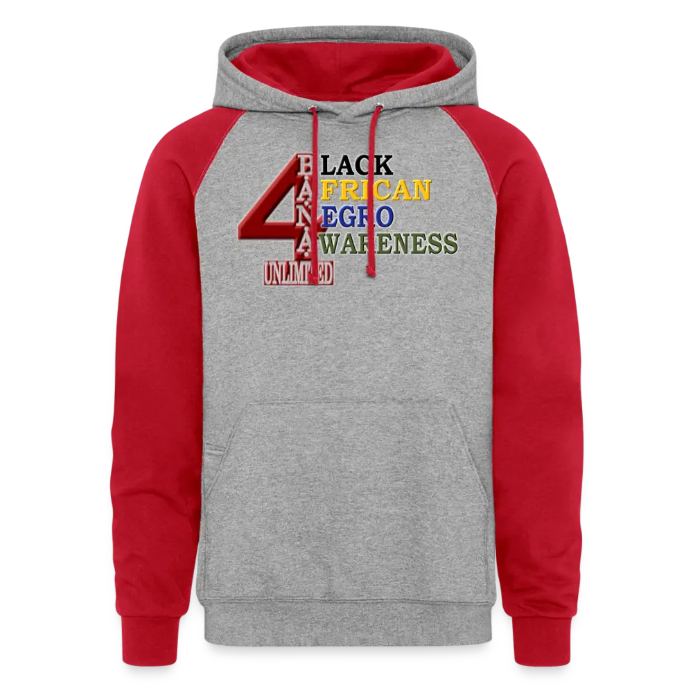 4BANAU C1 Unisex Colorblock Hoodie