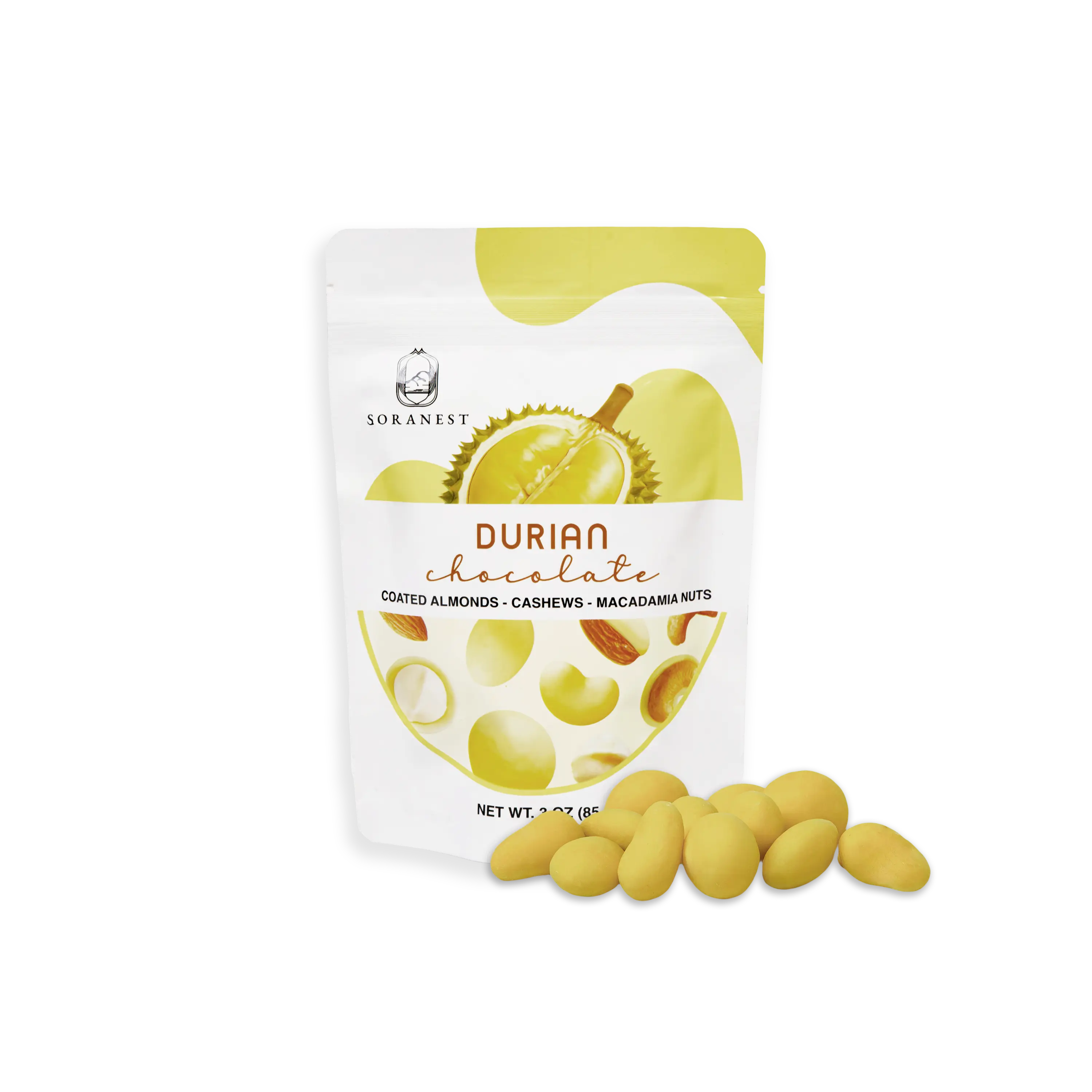 Durian Chocolate-Coated Premium Nuts (85g / 3oz)
