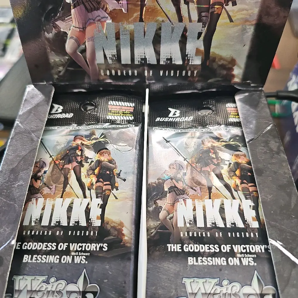 Goddess of Victory's Blessing Nikke WS Collectibles Authentic Sealed Collectible Trading Card Booster Pack, Factory-Sealed Non-Sports TCG Pack, Sealed Booster Packs, Collectible Trading Cards