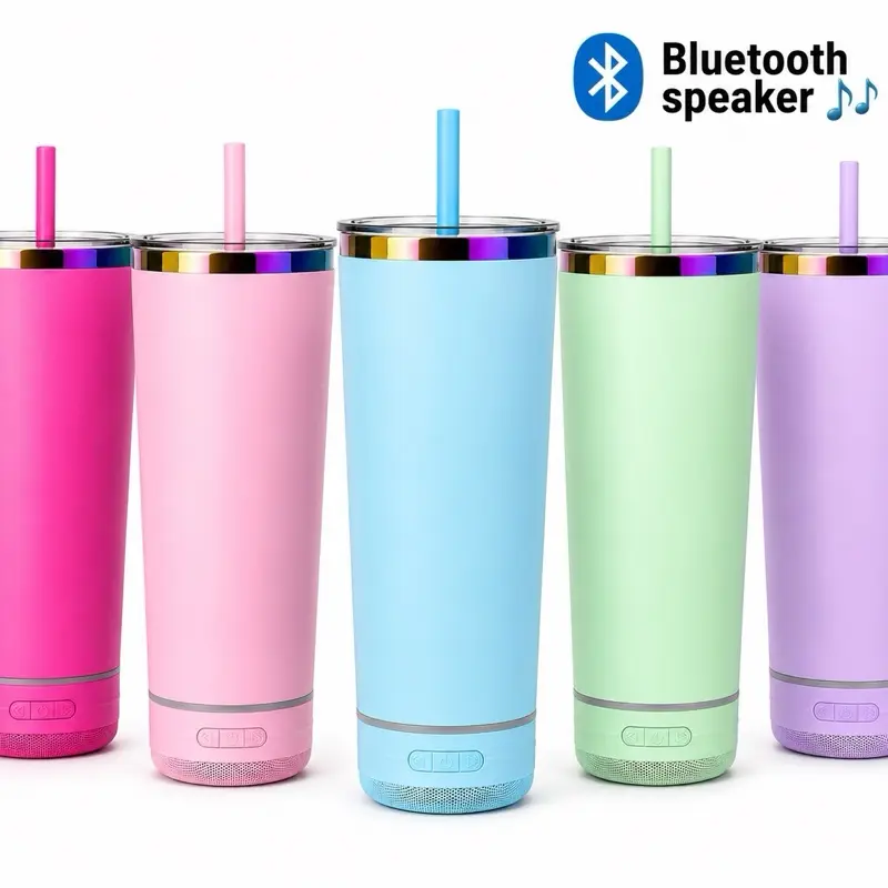 Bluetooth Speaker Tumbler 20oz