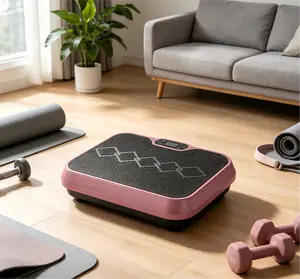 Whole Body Vibration Plate Exercise Machine, Home Fitness Vibration Platform Equipment for Body Shaping & Muscle Relaxation