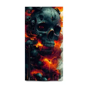 Vinyl Wrap Skin Dark Skull Compatible with X-Box Series X