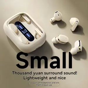 Fashionable Wireless In-Ear Headphones, Dual Earphone Design, Compatible with Different Ear Shapes, Type-C Fast Charging, Long Battery Life, Fashion Wireless Headset, Tws Wireless Headphones, Lightweight Wireless Earbuds