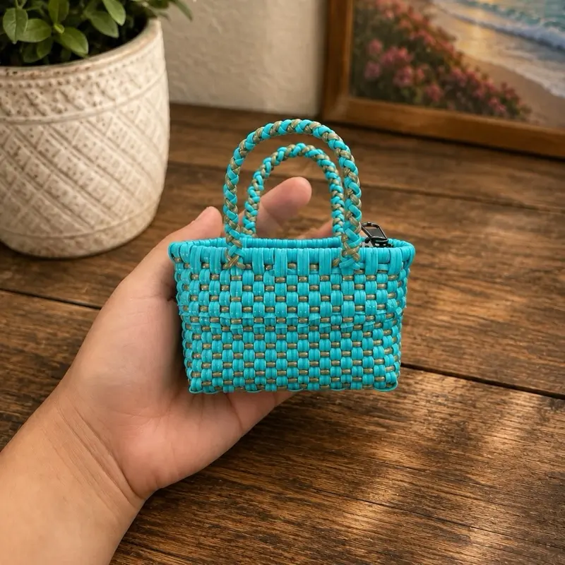 Bolsitas Monedero Zipper Pouch Keychain