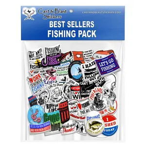 Fishing Best Sellers 30 Sticker Pack