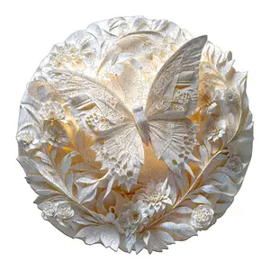 Paper Butterfly Wooden Jigsaw Puzzle - Eco-Friendly High-Quality Wood, Precision Laser Cutting, UV Printing, Versatile Design for All Ages, Gift-Worthy Elegance, Educational Tool