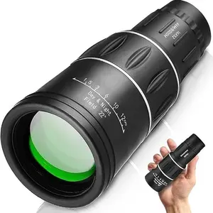 16X52 Monocular Telescope High Powered for Adults 2025 Power Prism Compact Monoculars HD Scope for Gifts Outdoor Activity Bird Watching Hiking Concert Traveling