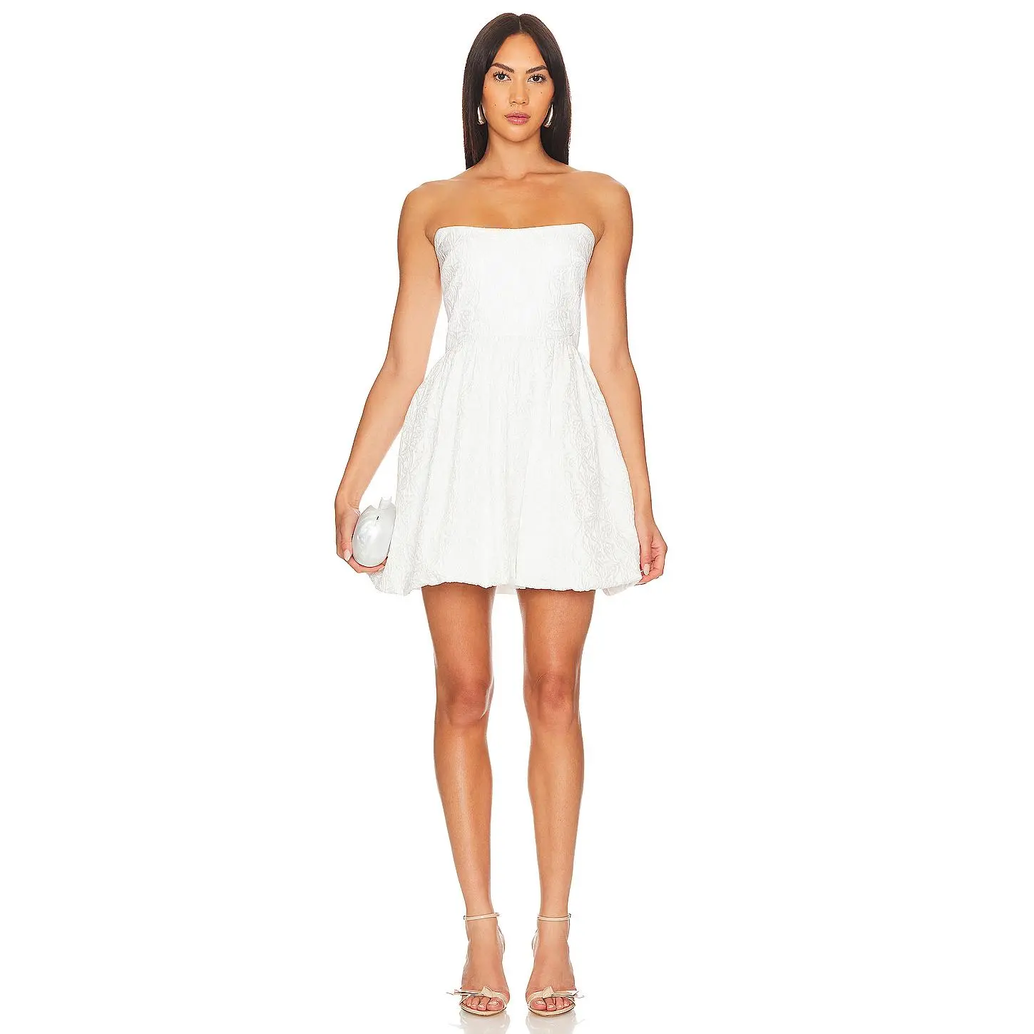 Amanda Uprichard Addison Dress in Ivory