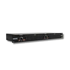 Professional Dual 15-Band Stereo Graphic Digital Equalizer MU-EQ15B
