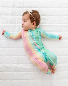 Rainbow Stripe Convertible Romper
