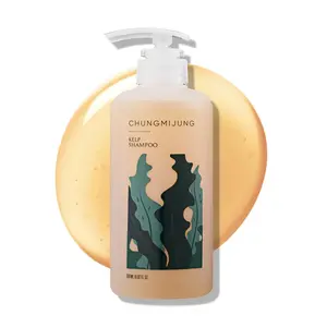 CHUNGMIJUNG Itchy Scalp Shampoo for Sensitive Scalp, Gentle Sulfate Free Seaweed (Kelp) Shampoo with Laminaria Japonica & Mung Bean, Hydrating Korean Hair Care for Dry Hair, 16.9 fl oz / 500ml