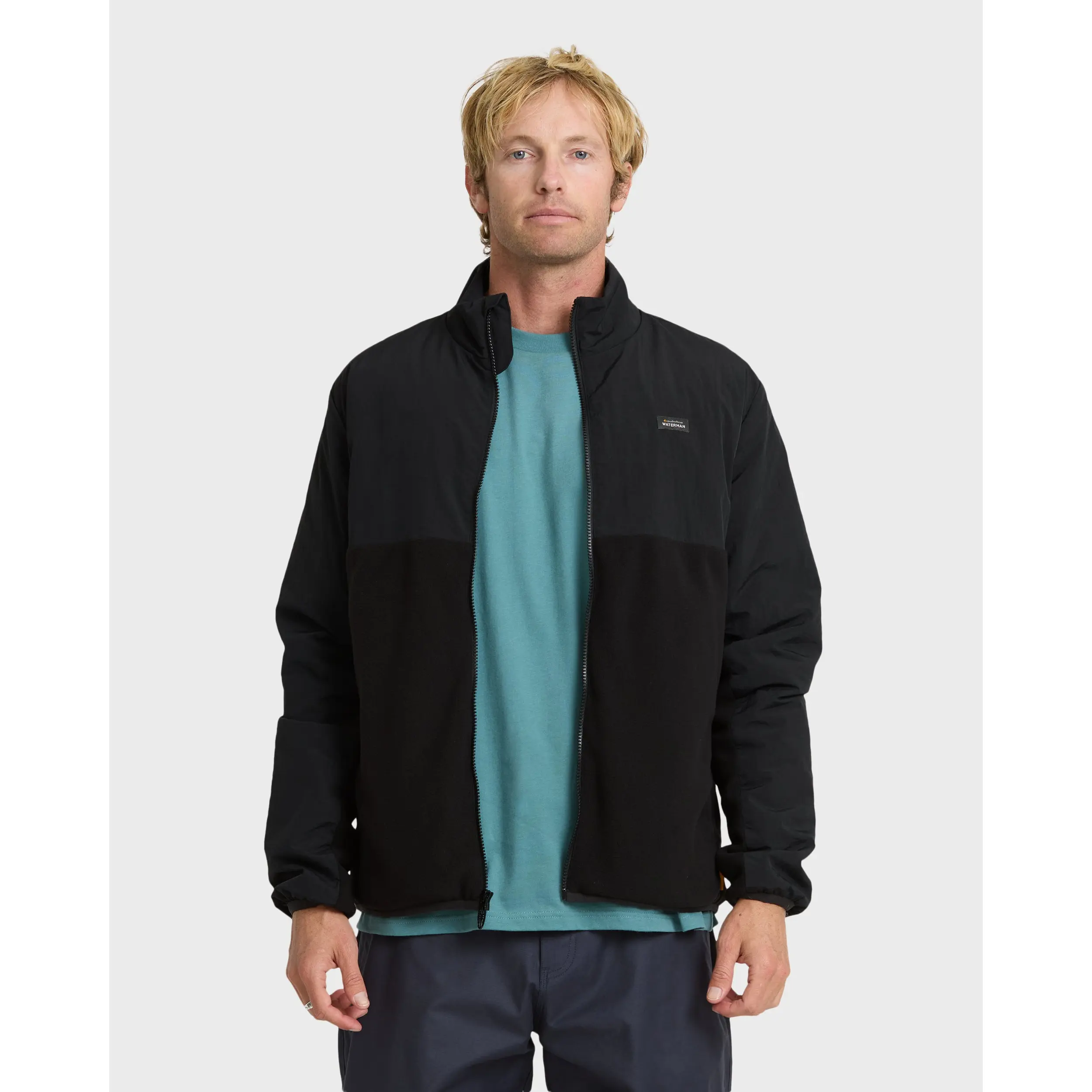 Quiksilver | Waterman Polar Breeze Fleece Jacket | Men's Polyester Fleece Lined Lined | Casual Beach And Everyday Wear Menswear Coats