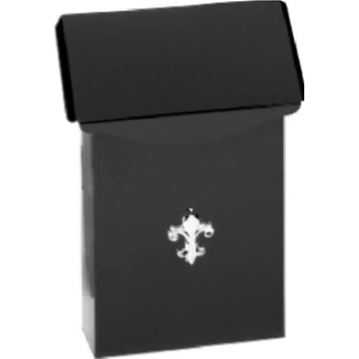Solar Group BW110000 Small Galvanized Steel City Mailbox- Black