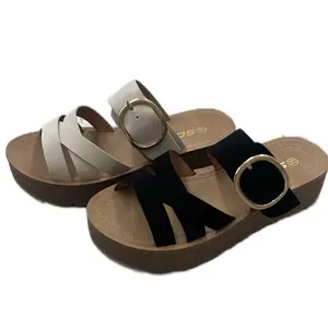 SLIDE SIMPLE SANDAL WTH PLATFORM RESTART-SI Footwear
